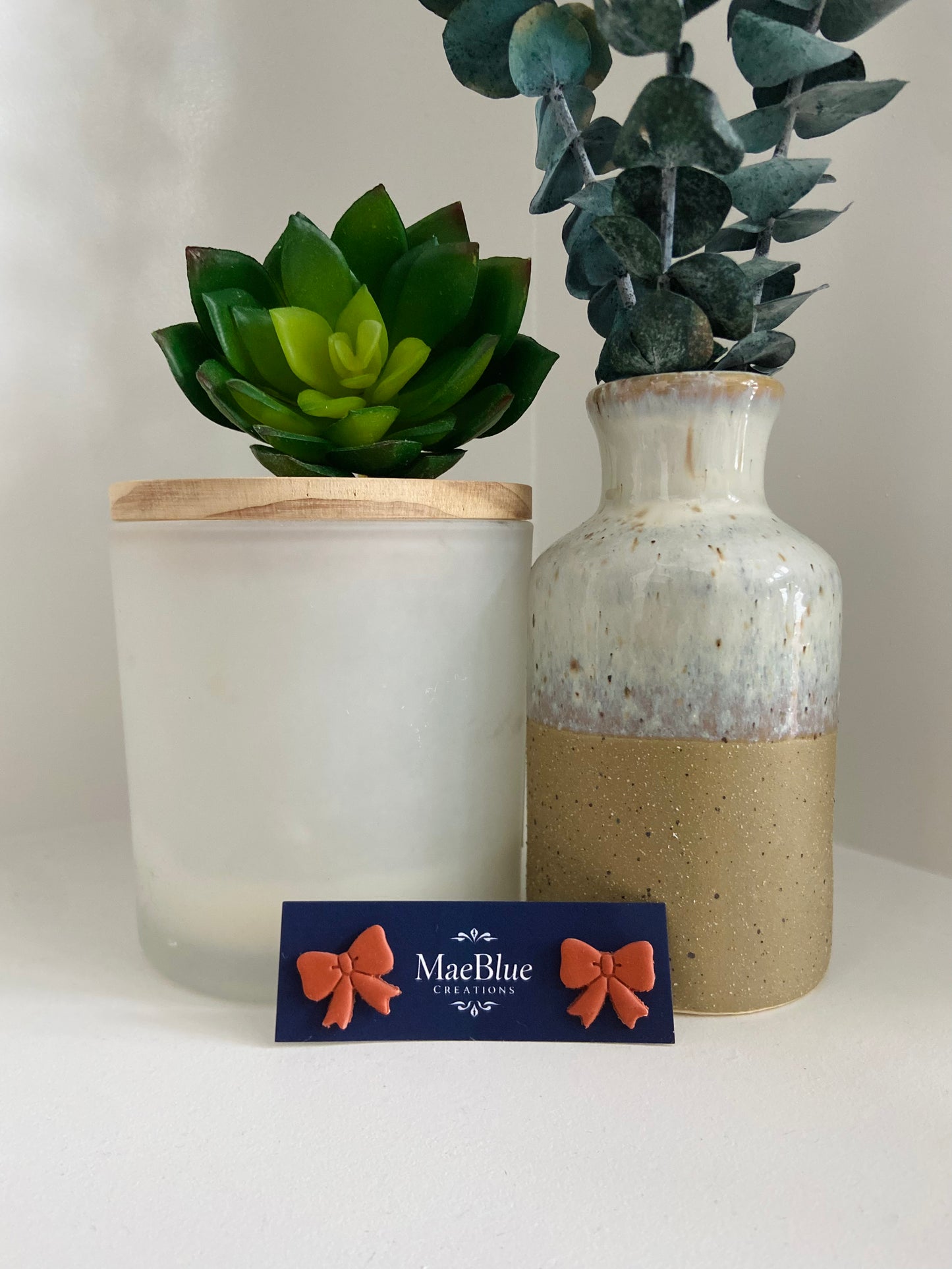 Livi Mini Bow Earrings (MULTIPLE COLORS)