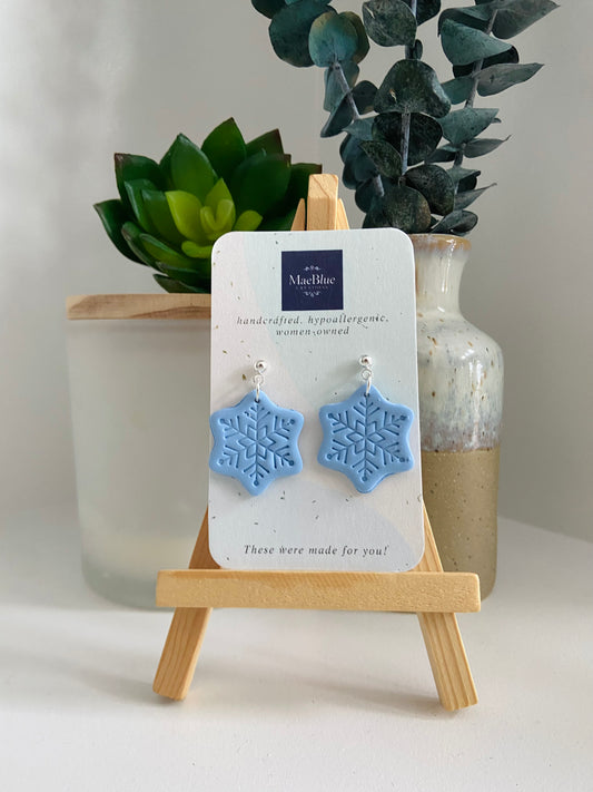 Let it Snow Earrings (MULTIPLE COLORS)