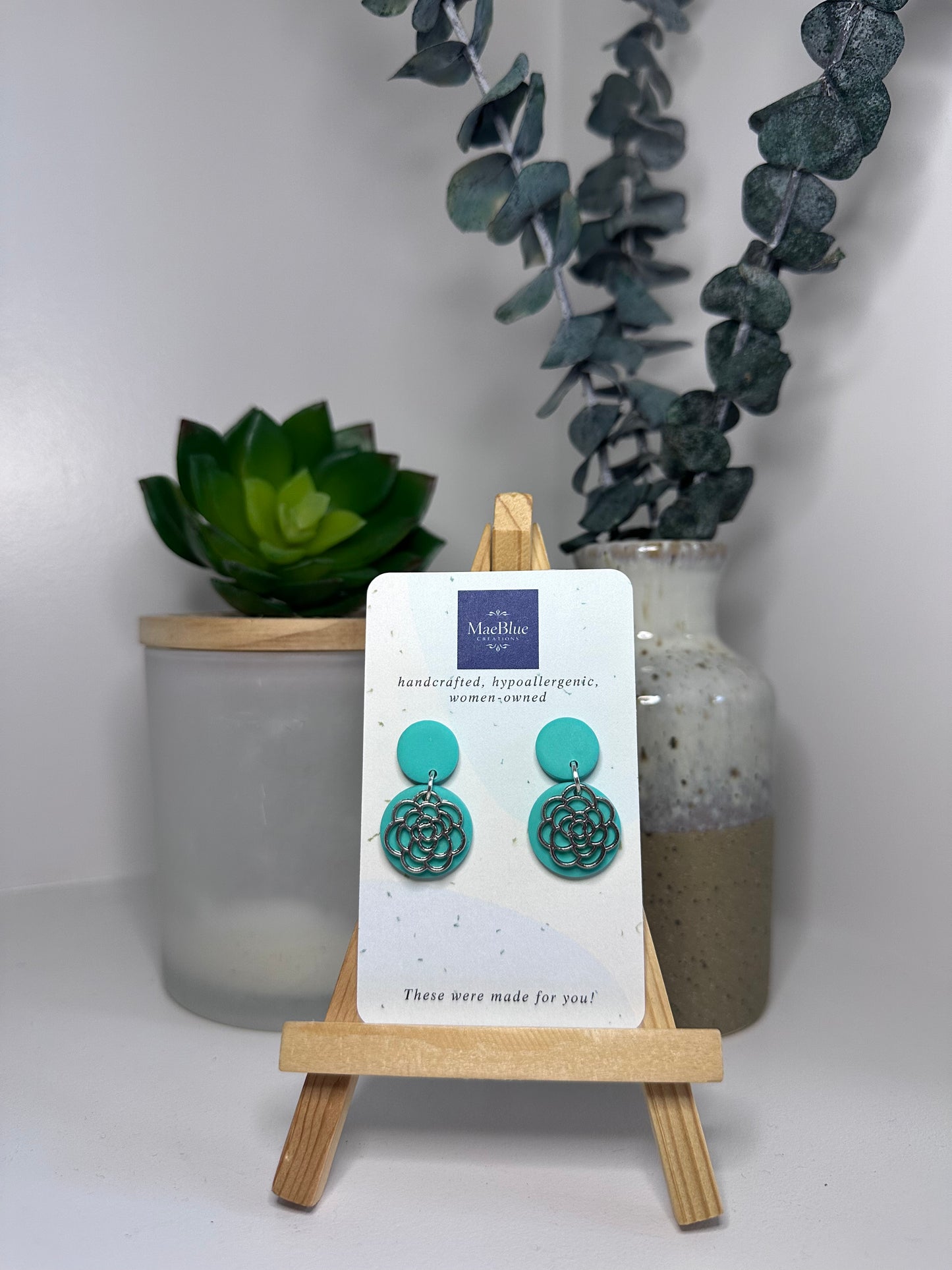 A Rose By Any Other Name Earrings (MULTIPLE COLORS)