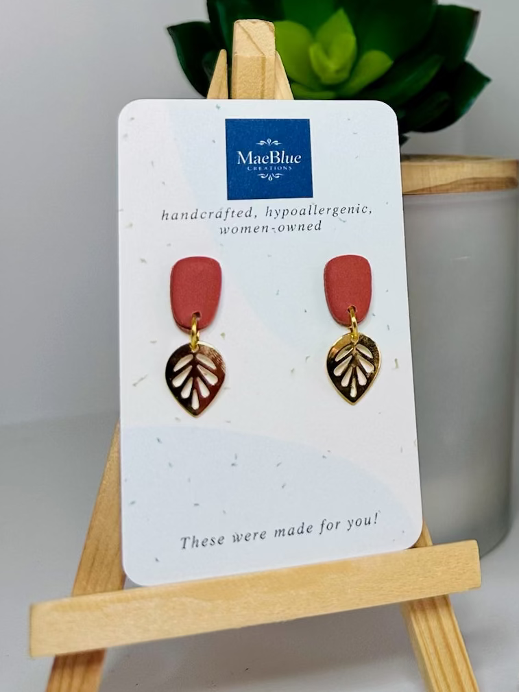 Watch Out World Mini Earrings