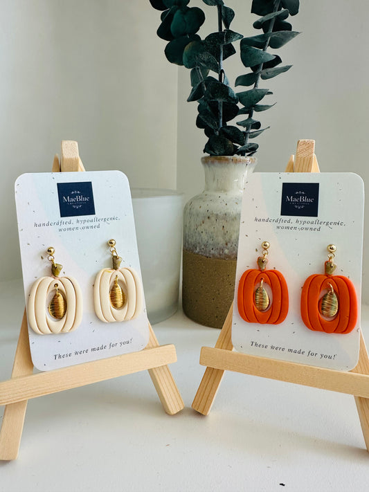 Golden Gourd Earrings