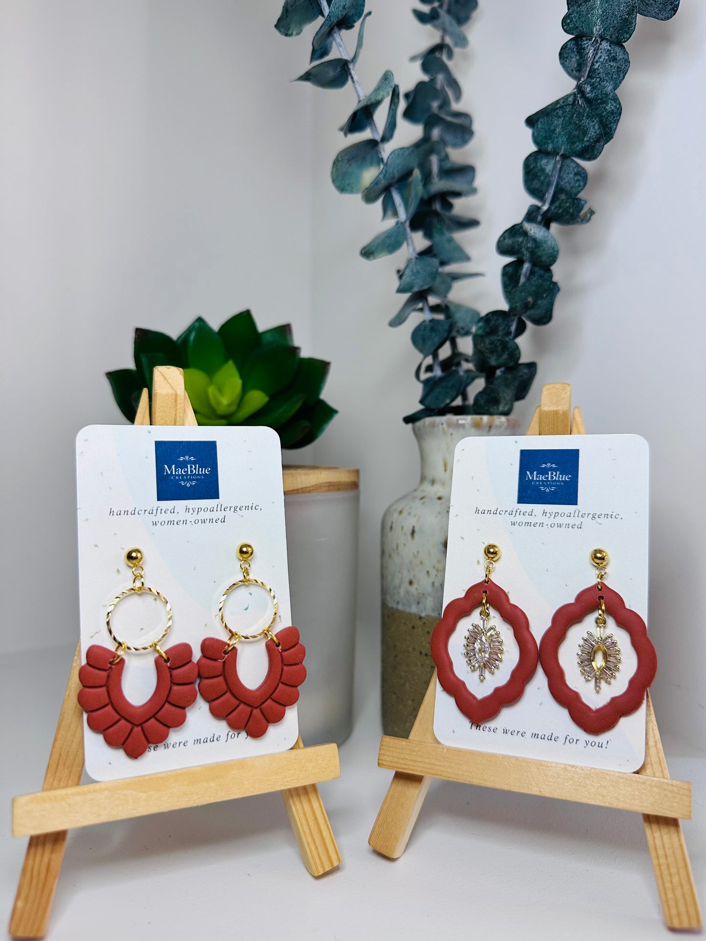 Mae Earrings (MULTIPLE COLORS)