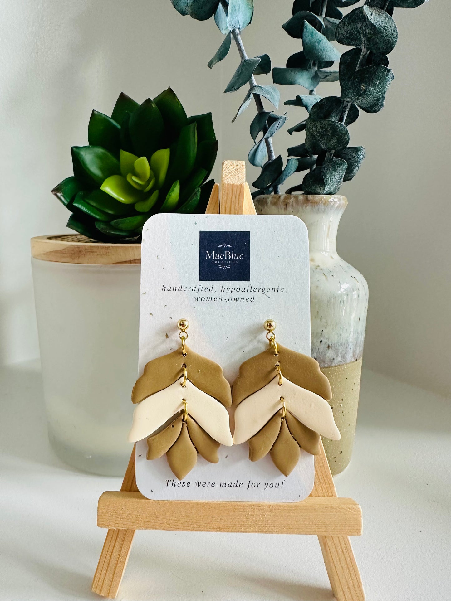 Just Leafy Earrings (MULTIPLE COLORS)