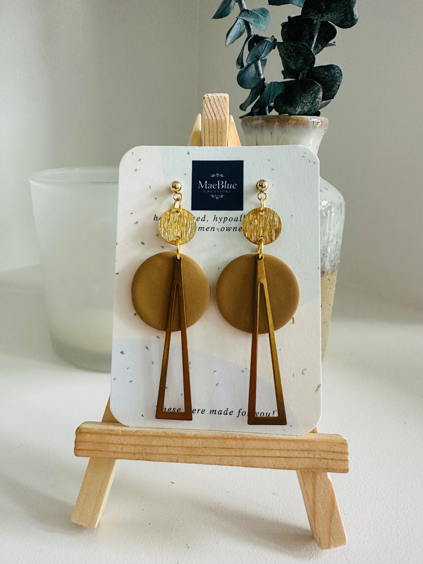 Center of Attention Earrings (MULTIPLE COLORS)