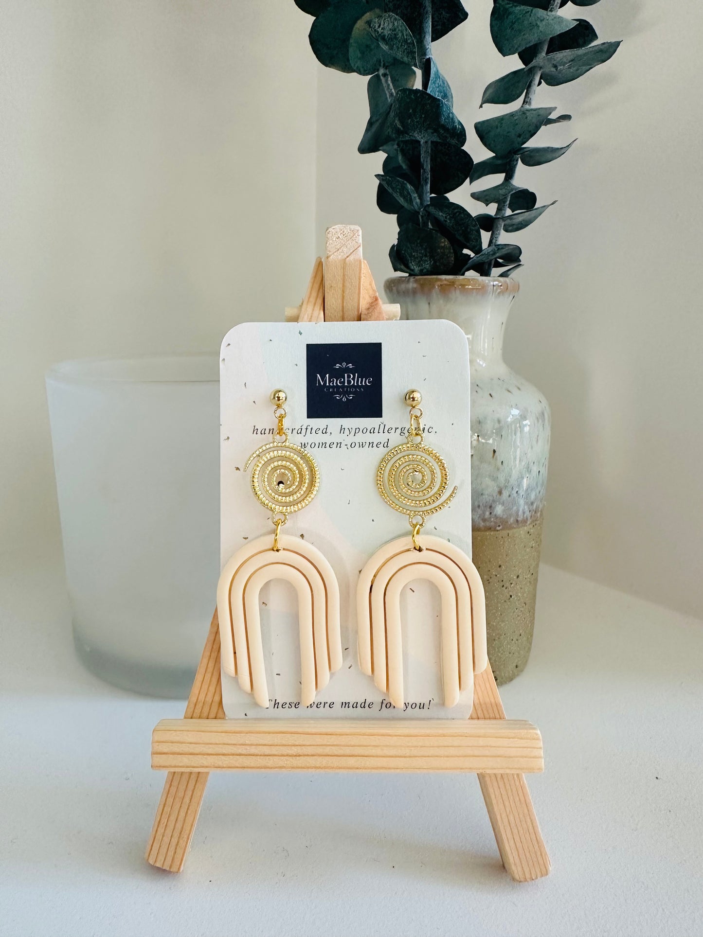 Spiral Arch Earrings