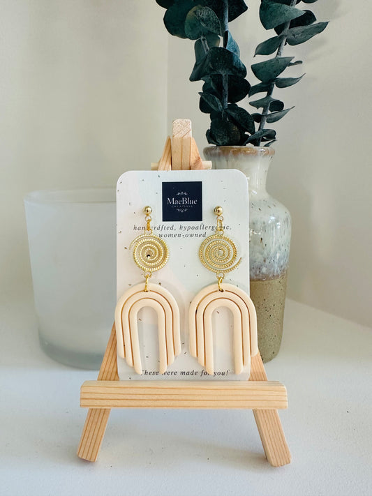 Spiral Arch Earrings