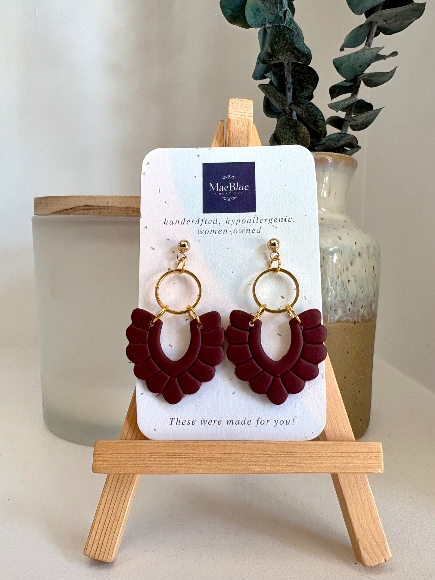 Mae Earrings (MULTIPLE COLORS)