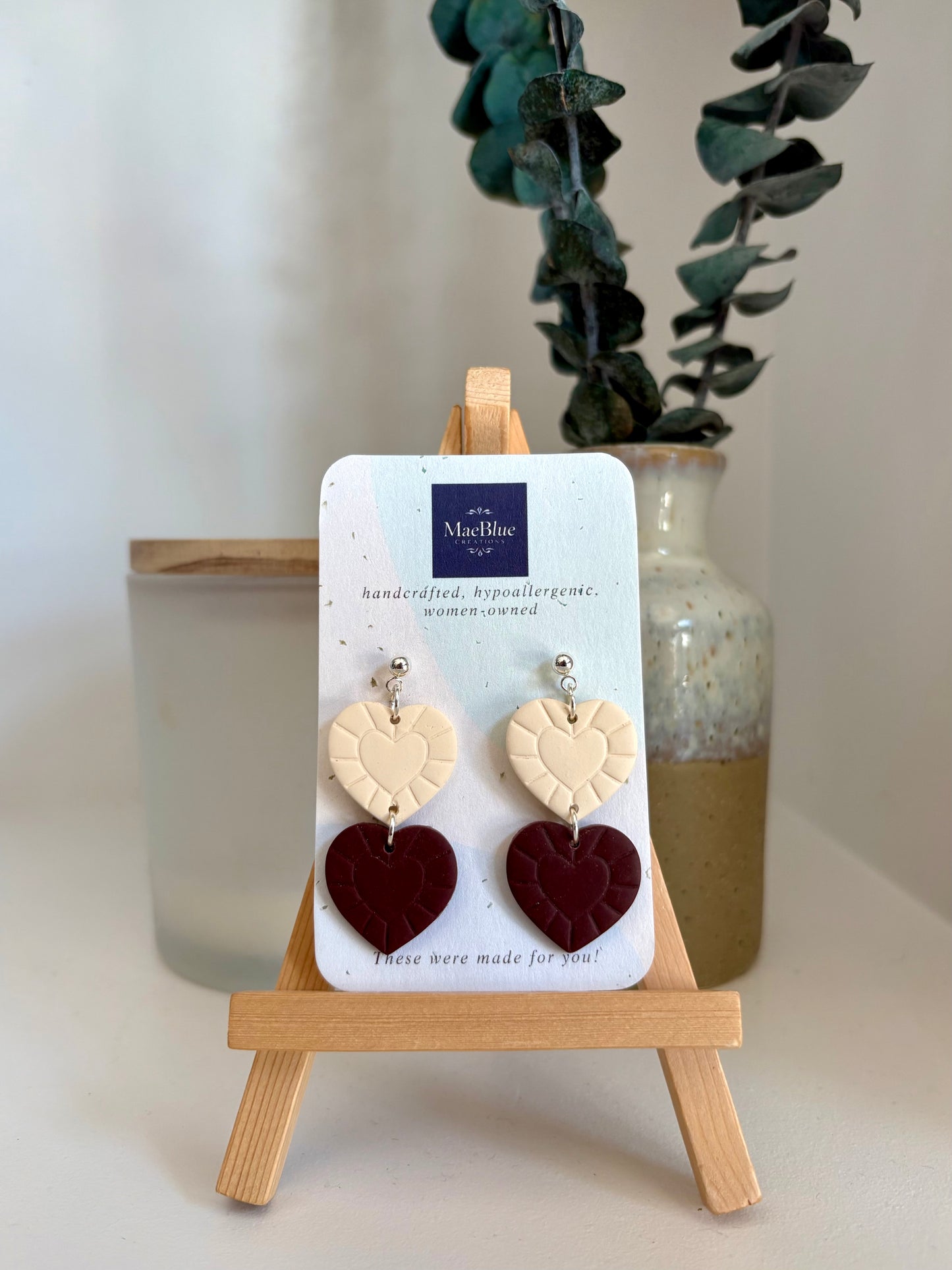 Mini Queen of Hearts Earrings