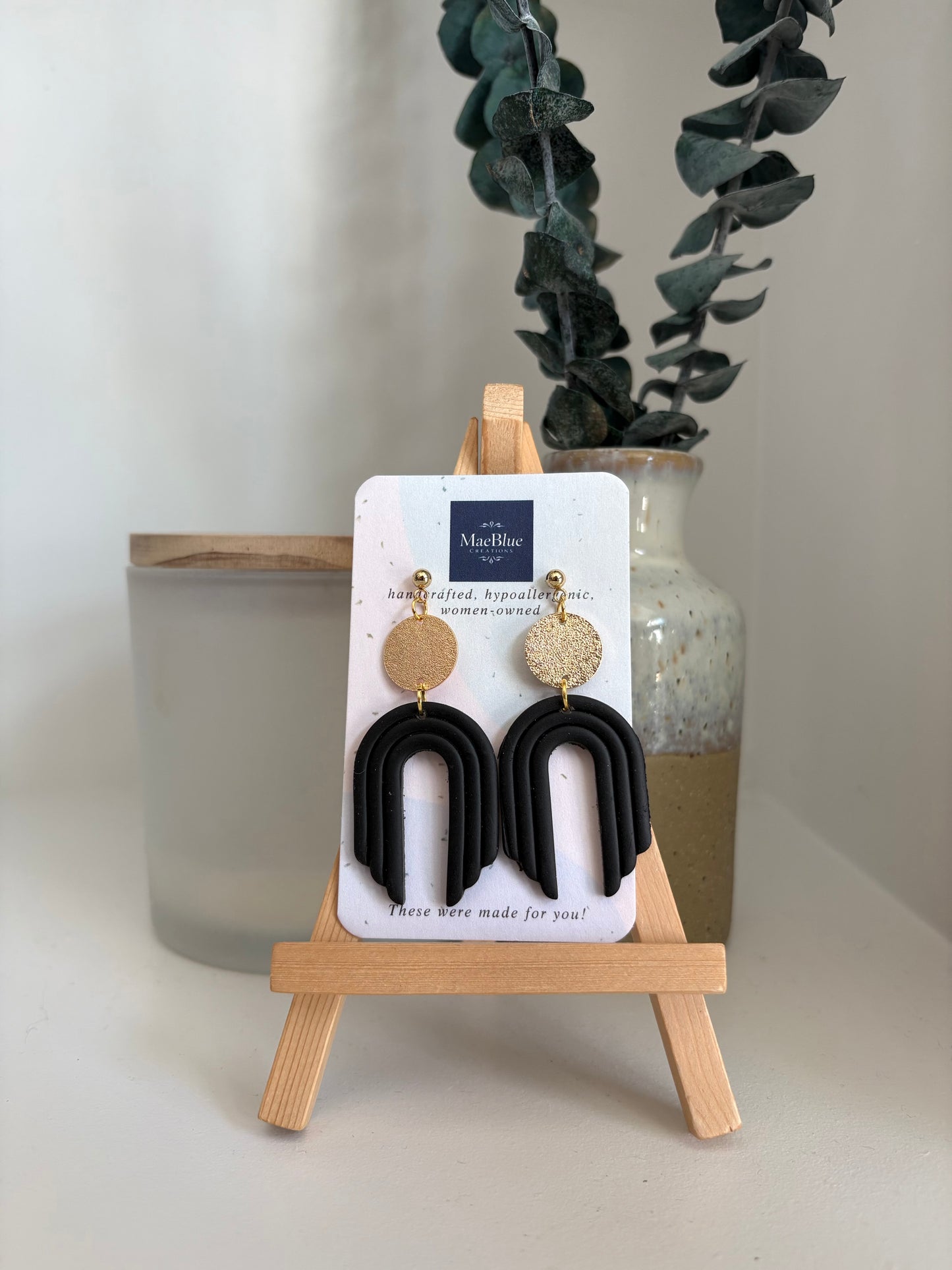 Arch Earrings (MULTIPLE COLORS)