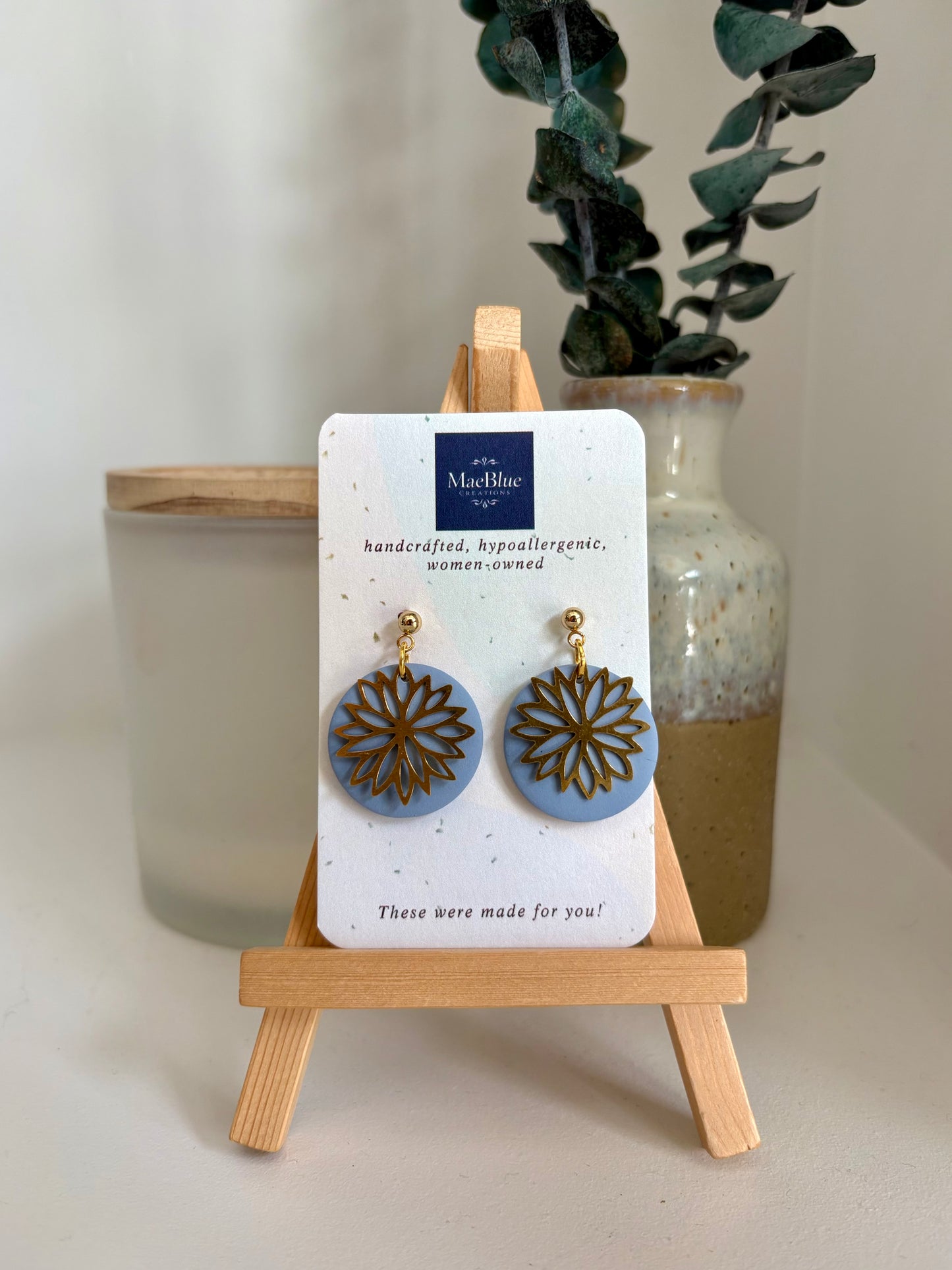 Fancy Some Floral Earrings (MULTIPLE COLORS)