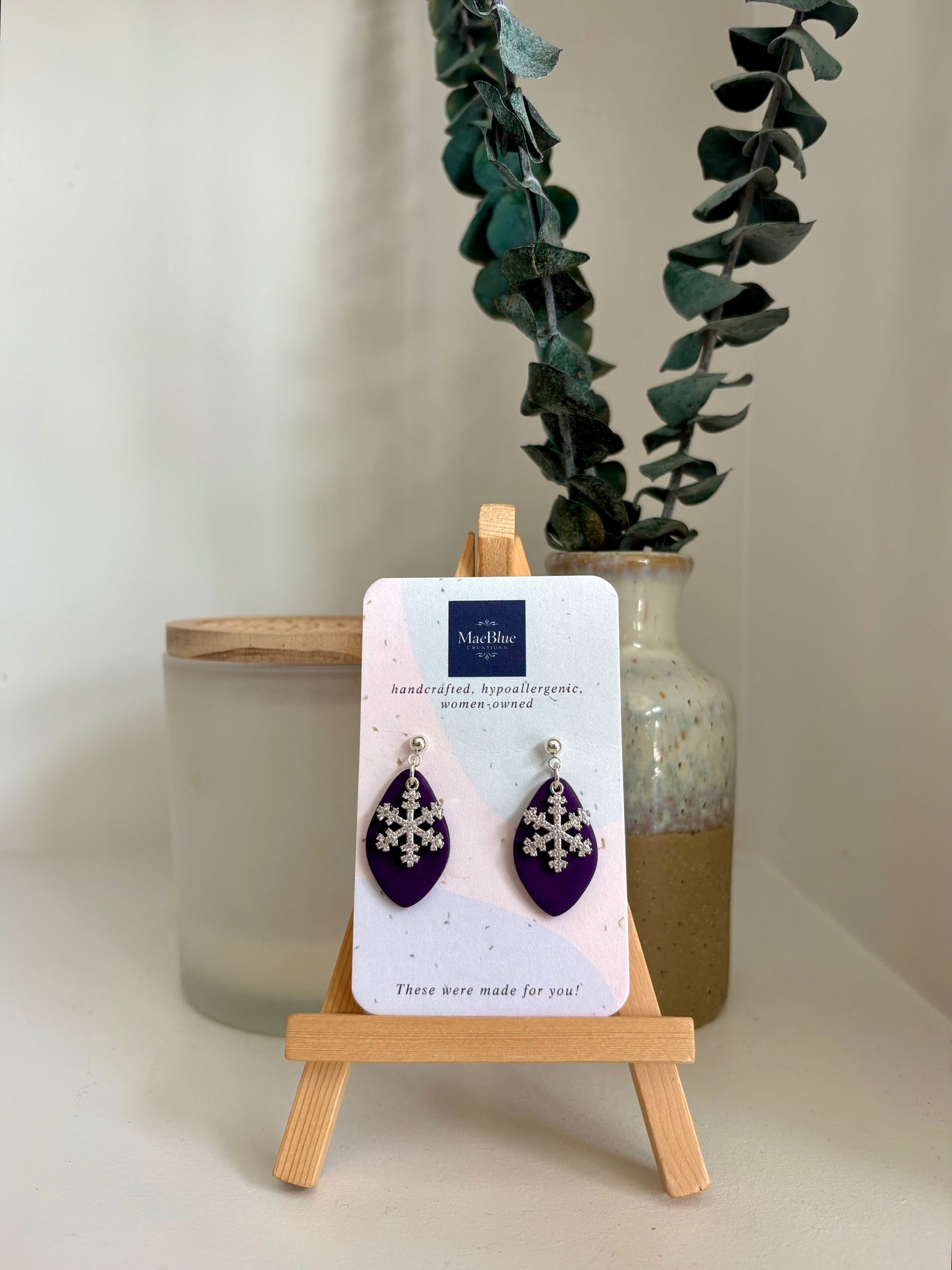 Snow Much Fun Earrings (MULTIPLE COLORS)