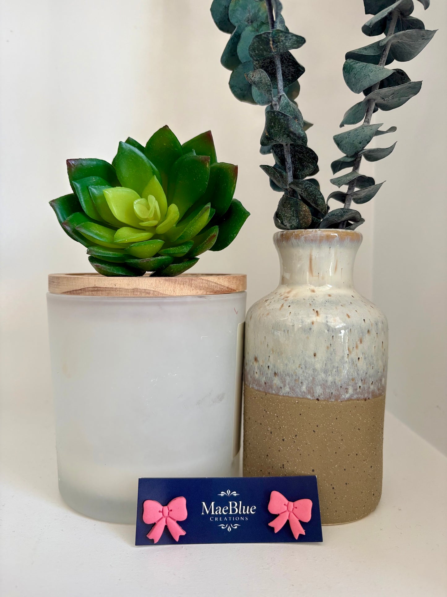 Livi Mini Bow Earrings (MULTIPLE COLORS)