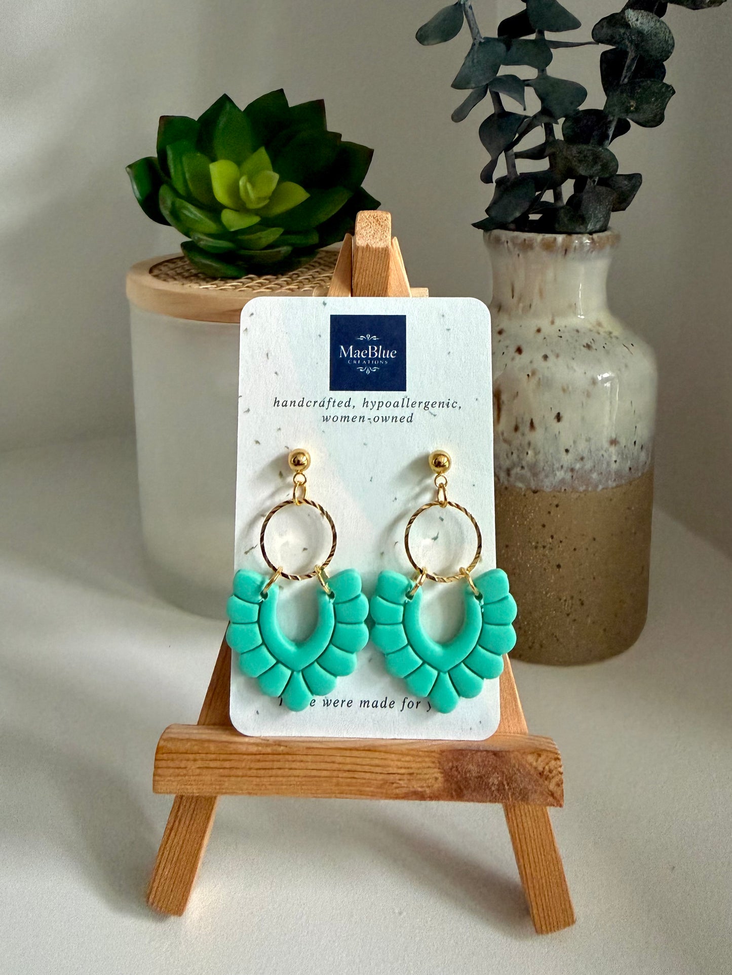 Mae Earrings (MULTIPLE COLORS)
