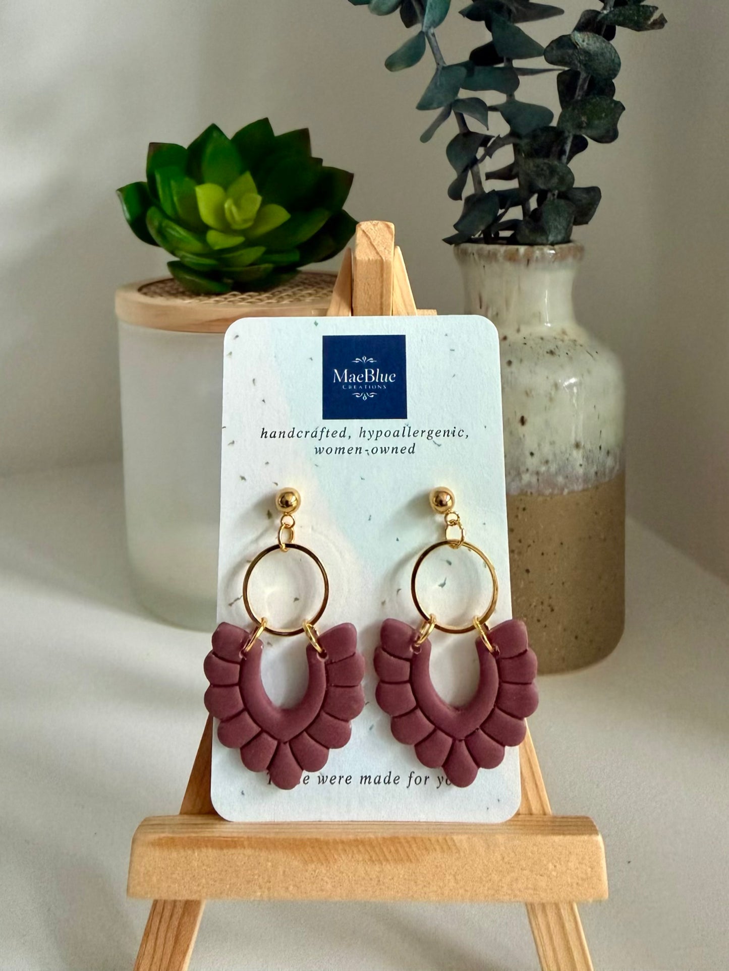 Mae Earrings (MULTIPLE COLORS)