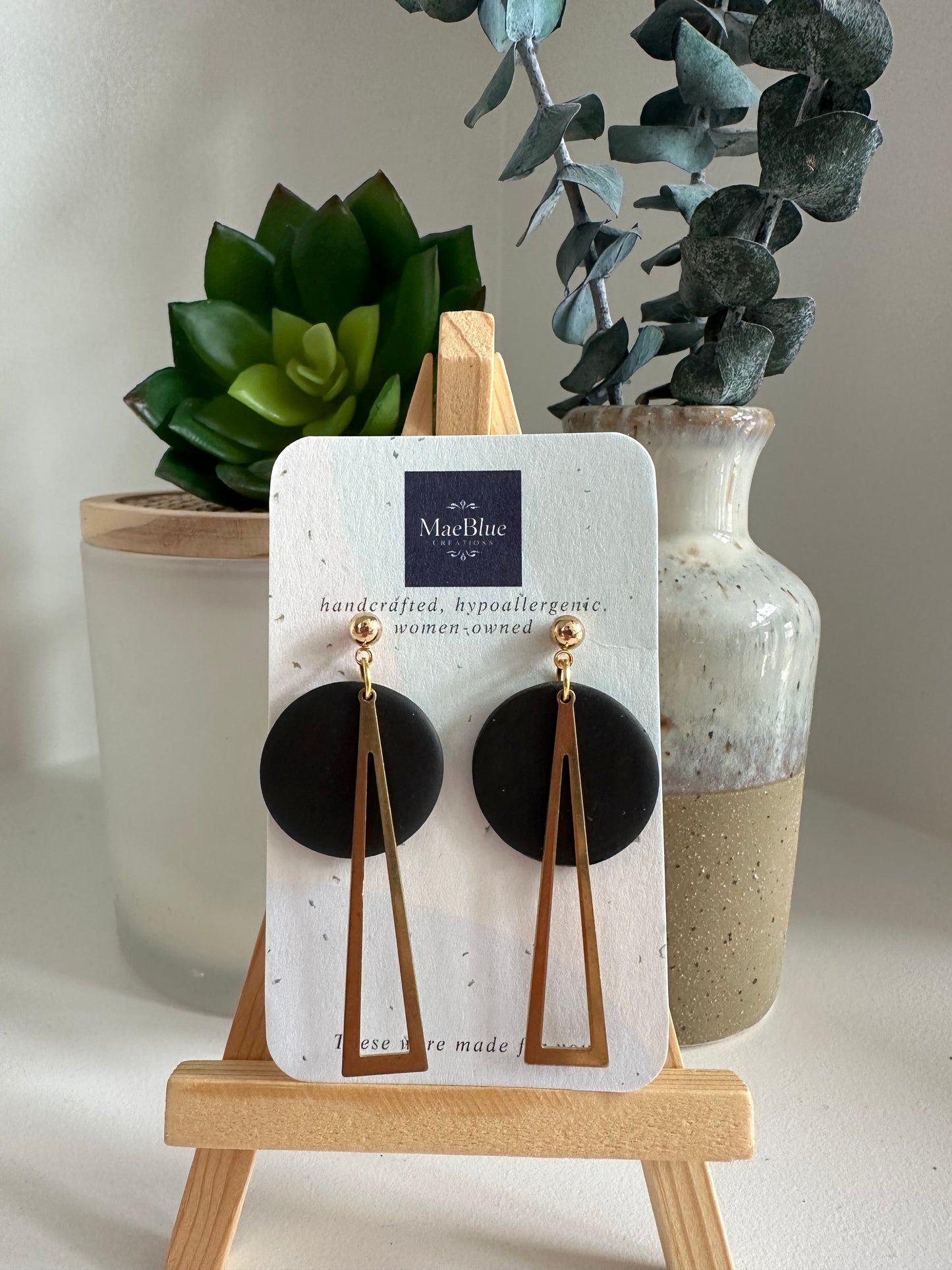 Center of Attention Earrings (MULTIPLE COLORS)