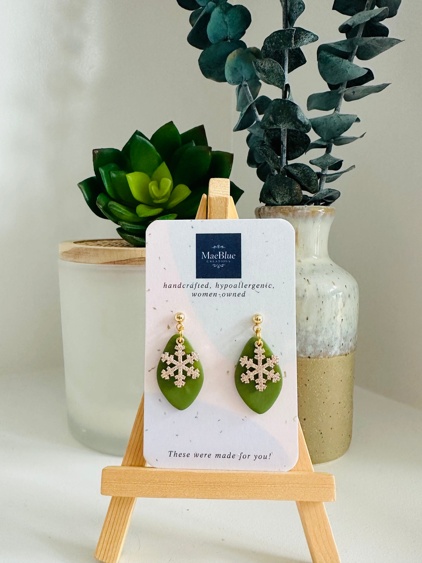 Snow Much Fun Earrings (MULTIPLE COLORS)