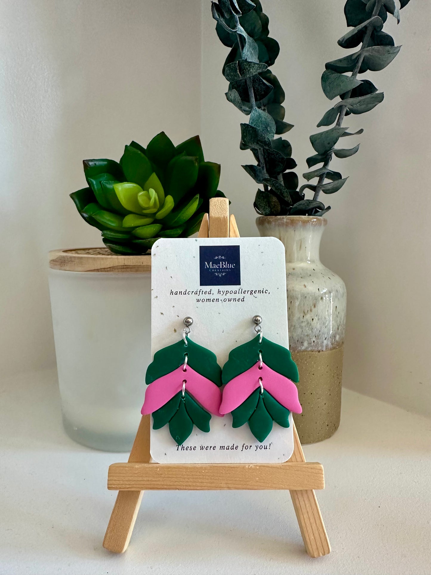 Ivy Leaf Earrings