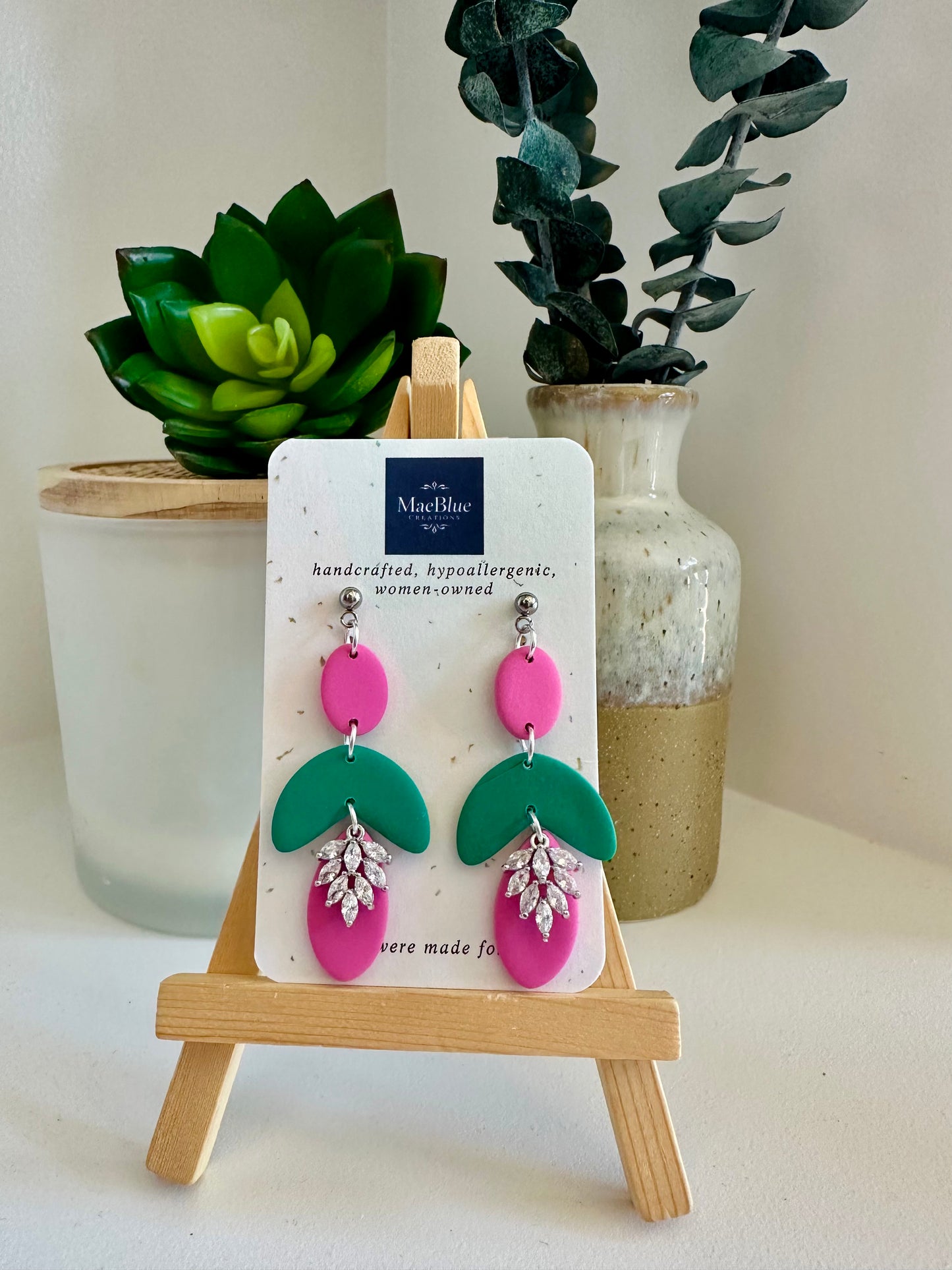 Pinkies Up Earrings