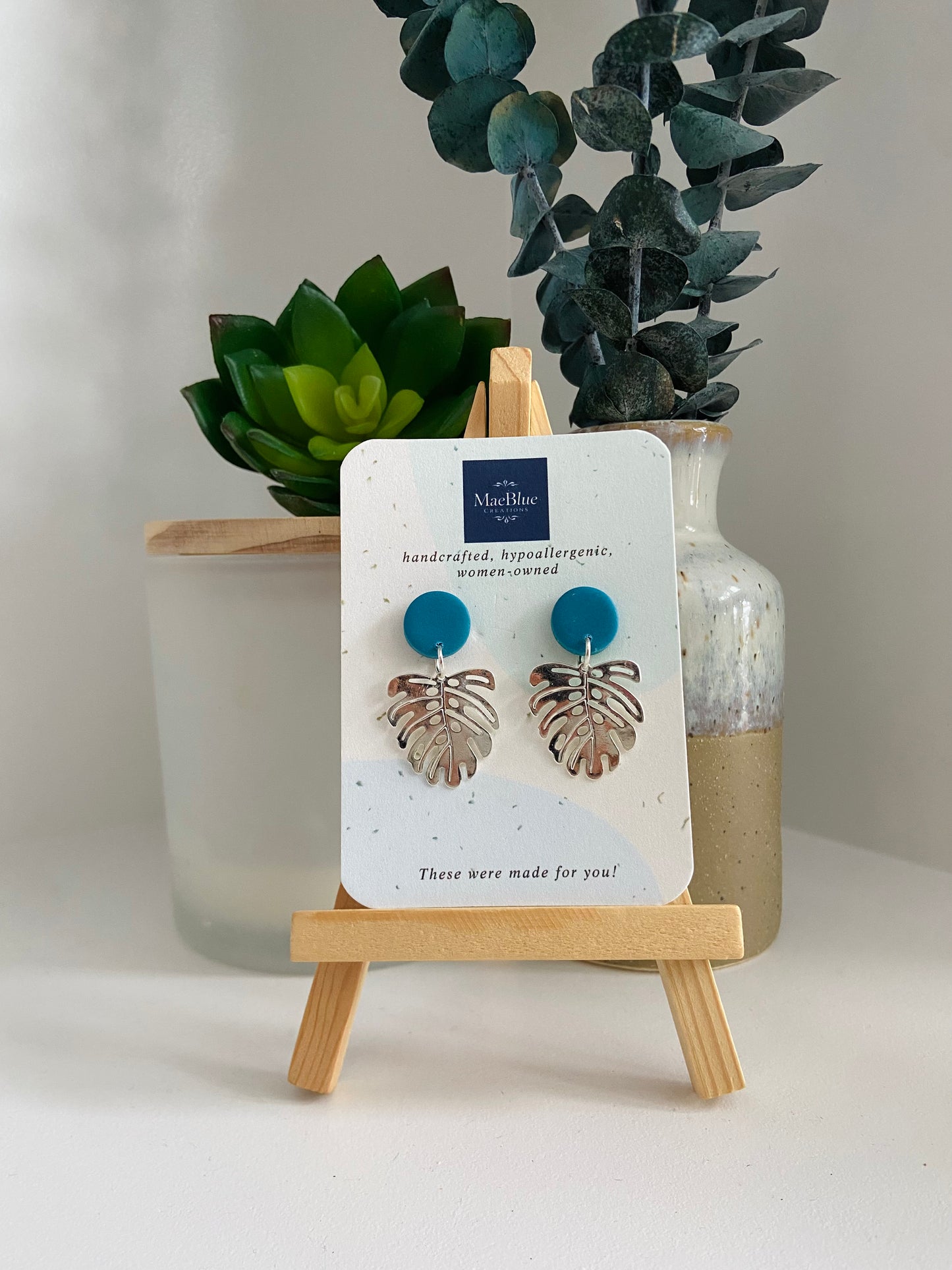Tropical Earrings (MULTIPLE COLORS)