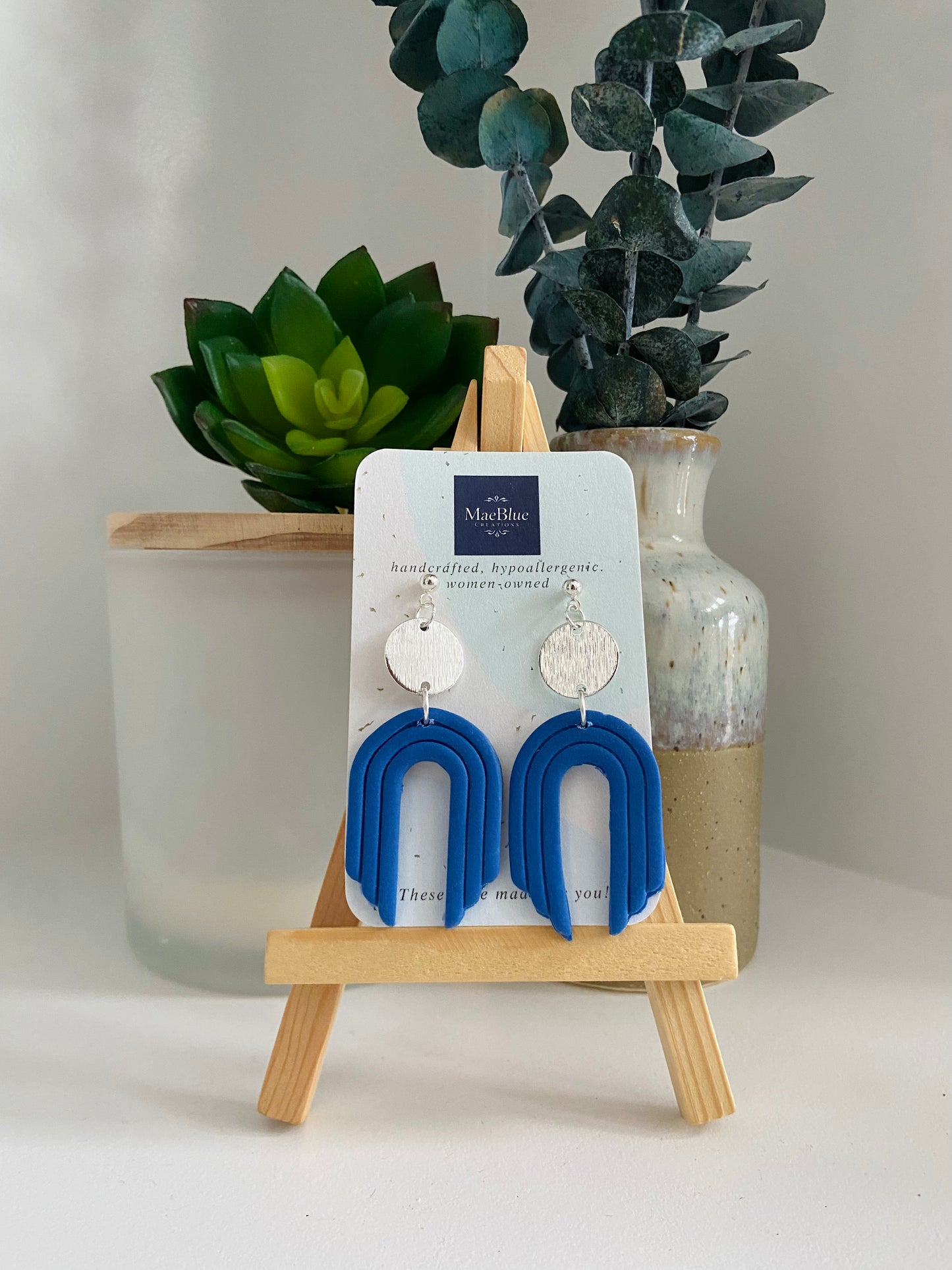 Arch Earrings (MULTIPLE COLORS)