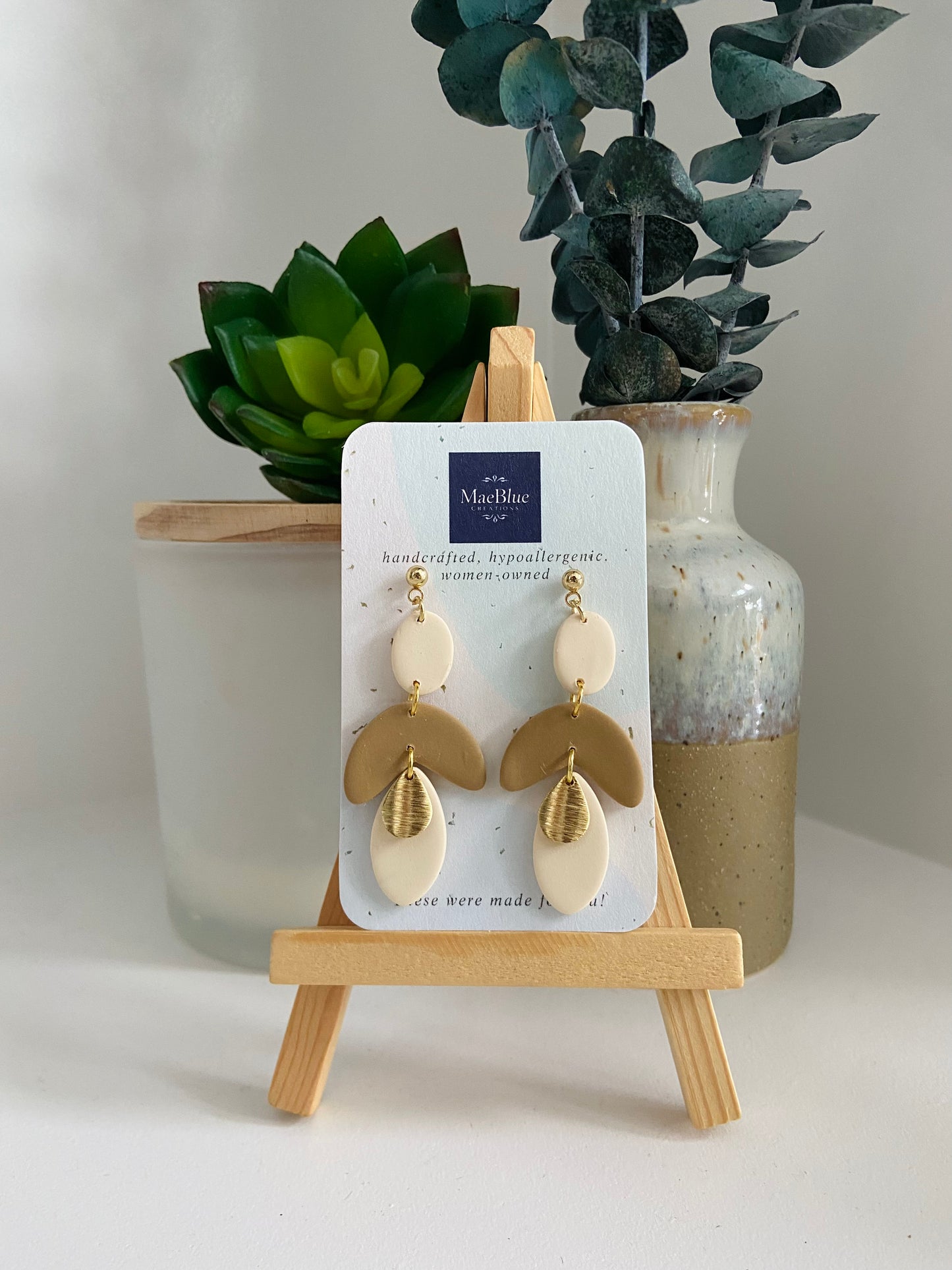 Not So Drab Earrings (MULTIPLE COLORS)