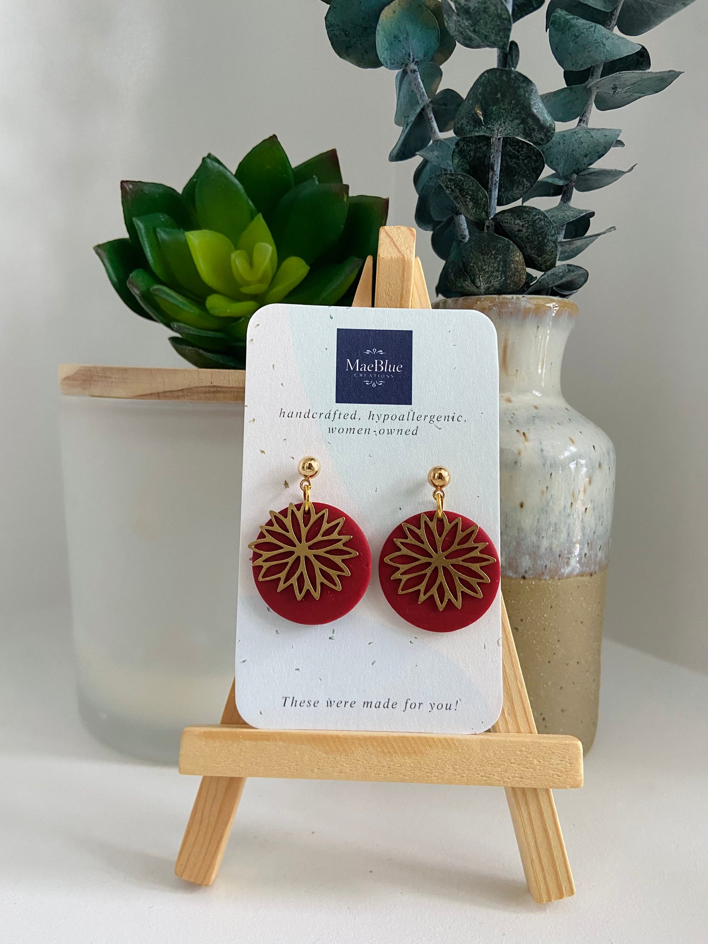 Fancy Some Floral Earrings (MULTIPLE COLORS)
