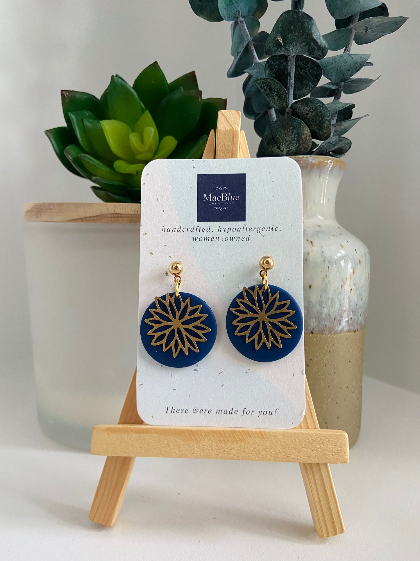 Fancy Some Floral Earrings (MULTIPLE COLORS)