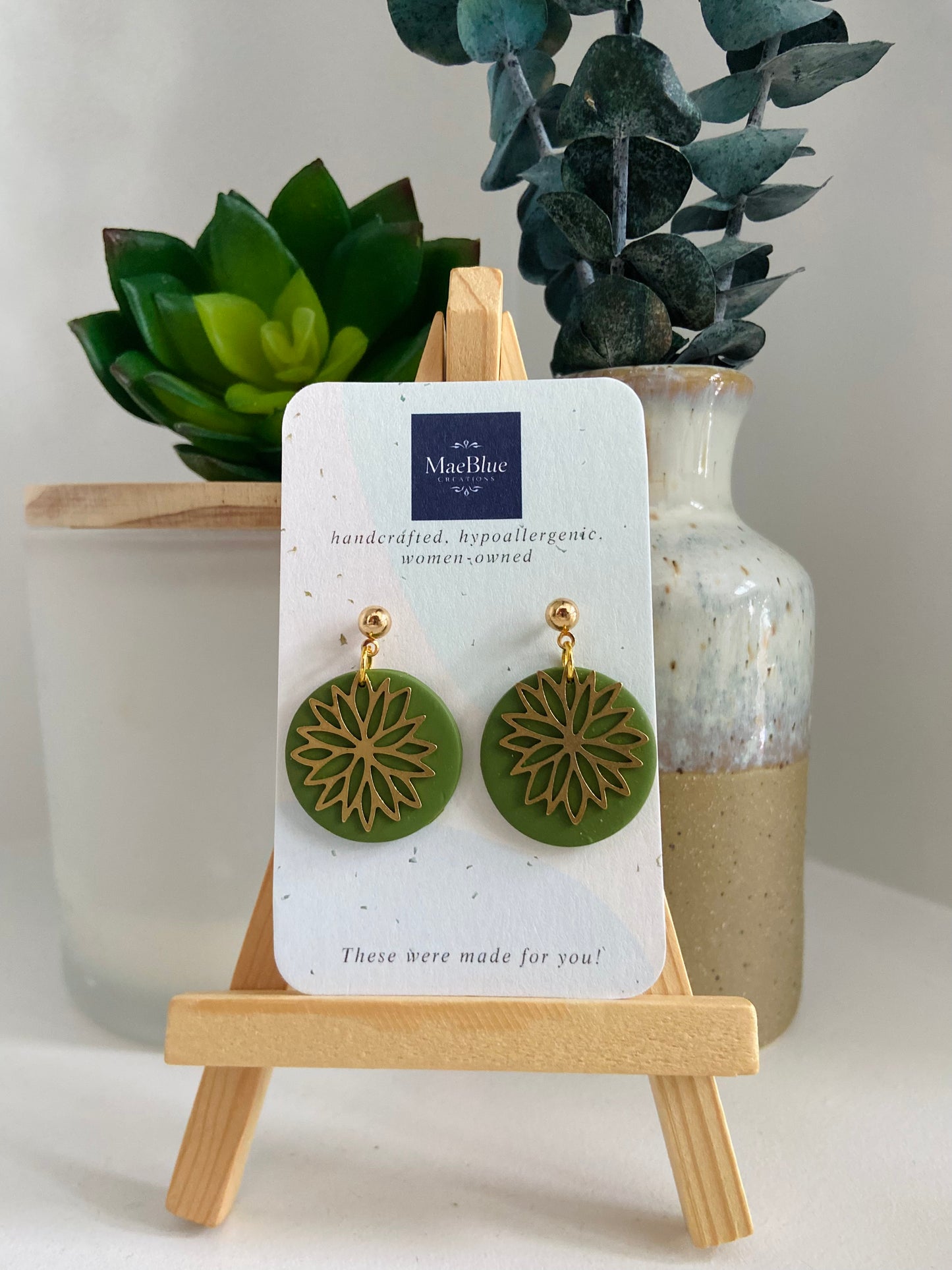 Fancy Some Floral Earrings (MULTIPLE COLORS)