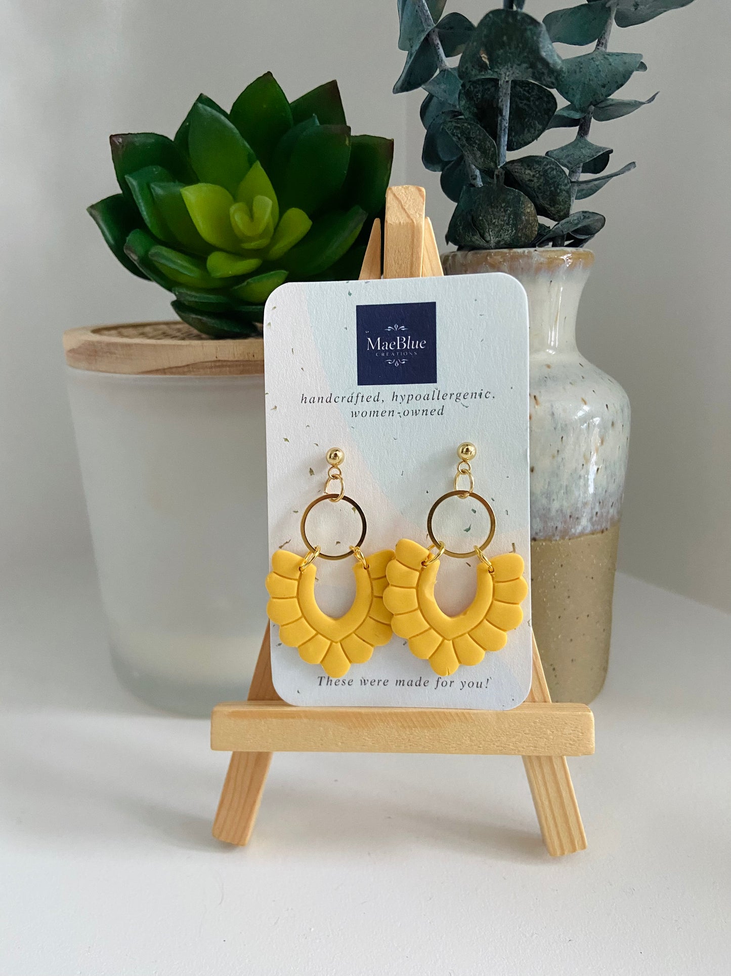 Mae Earrings (MULTIPLE COLORS)