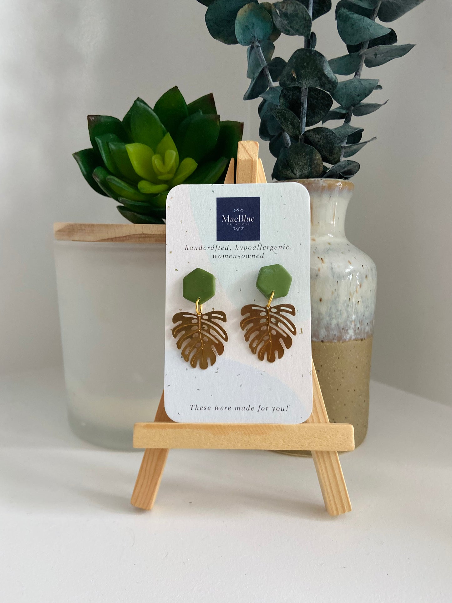 Tropical Earrings (MULTIPLE COLORS)