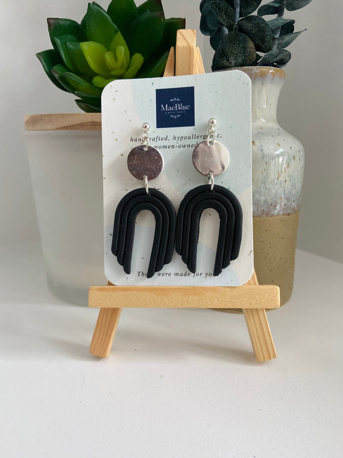 Arch Earrings (MULTIPLE COLORS)