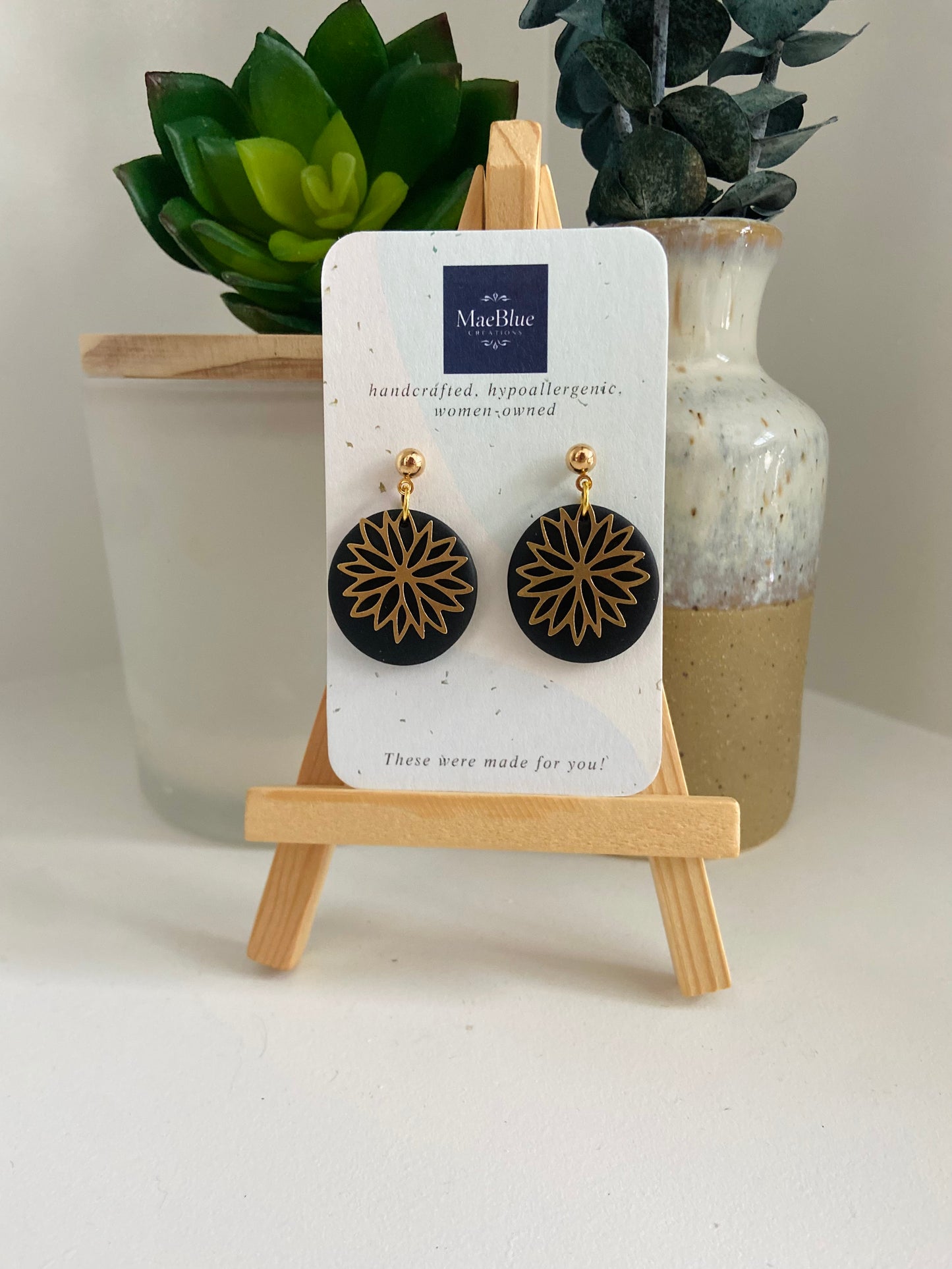 Fancy Some Floral Earrings (MULTIPLE COLORS)