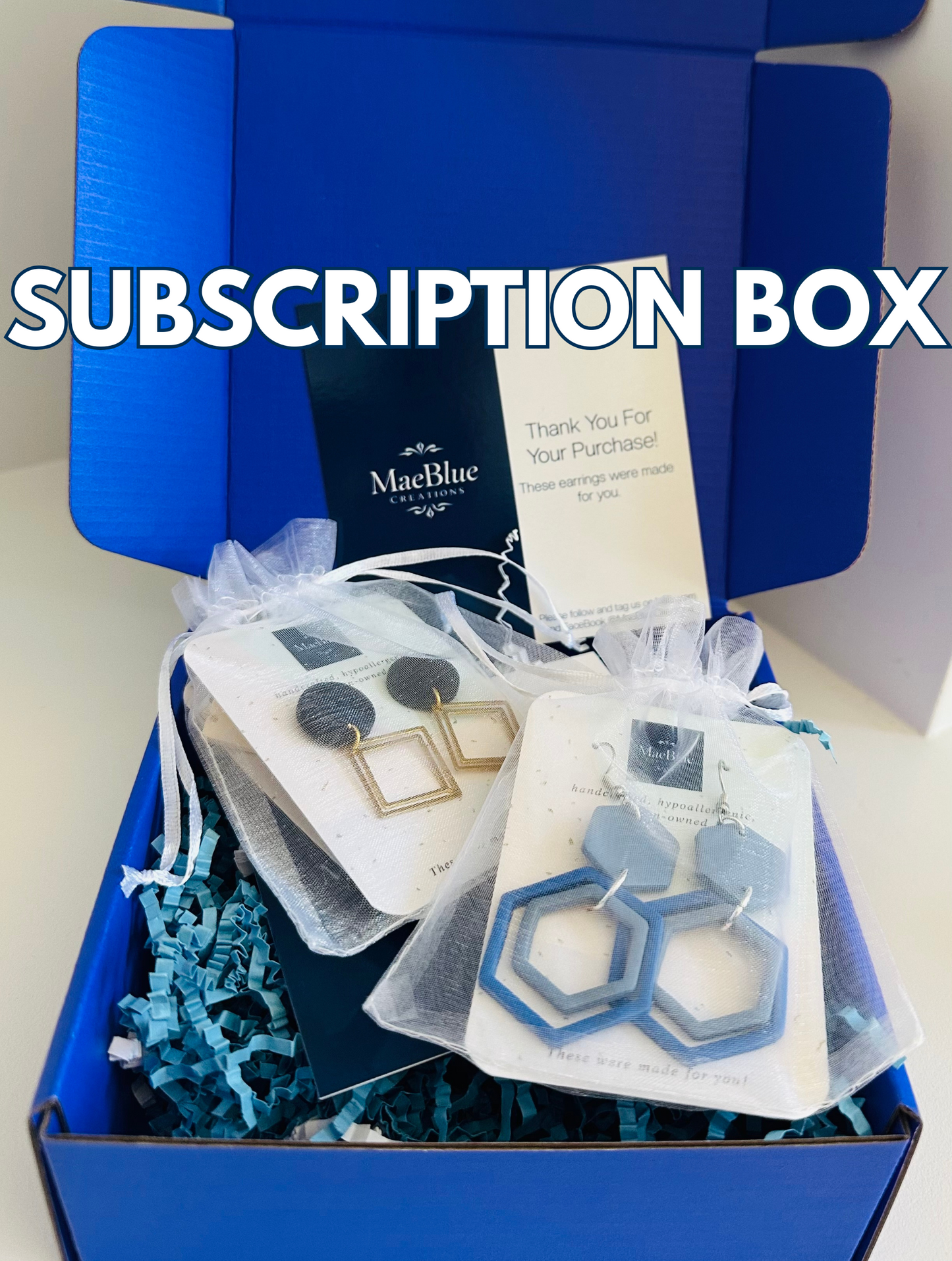 Mae Blue Creations Subscription Box